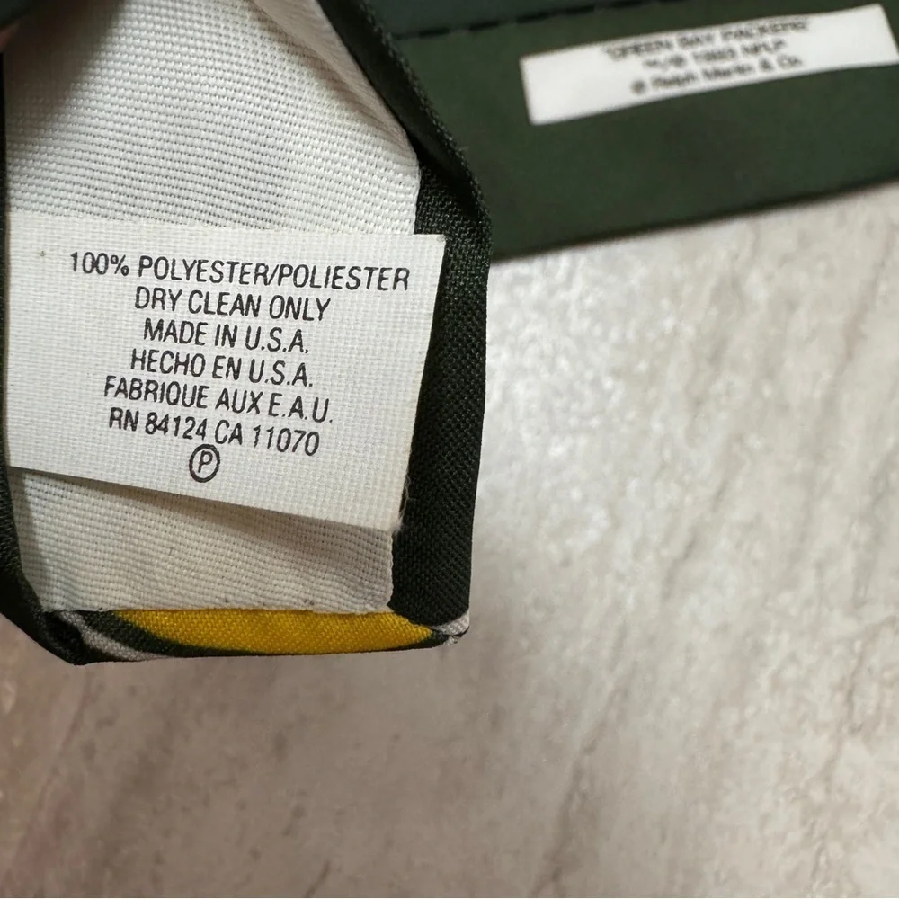 Vintage Green Bay Packers tie by Ralph Marlin & Co